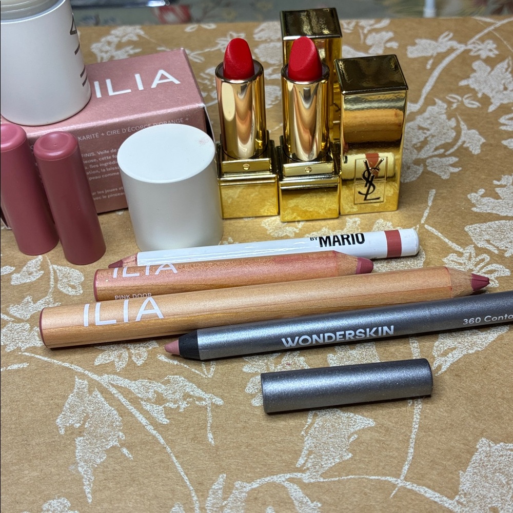 Beauty Bundle of 7 pieces: WonderSkin, Ilia, YSL, Mario - Picture 2 of 9